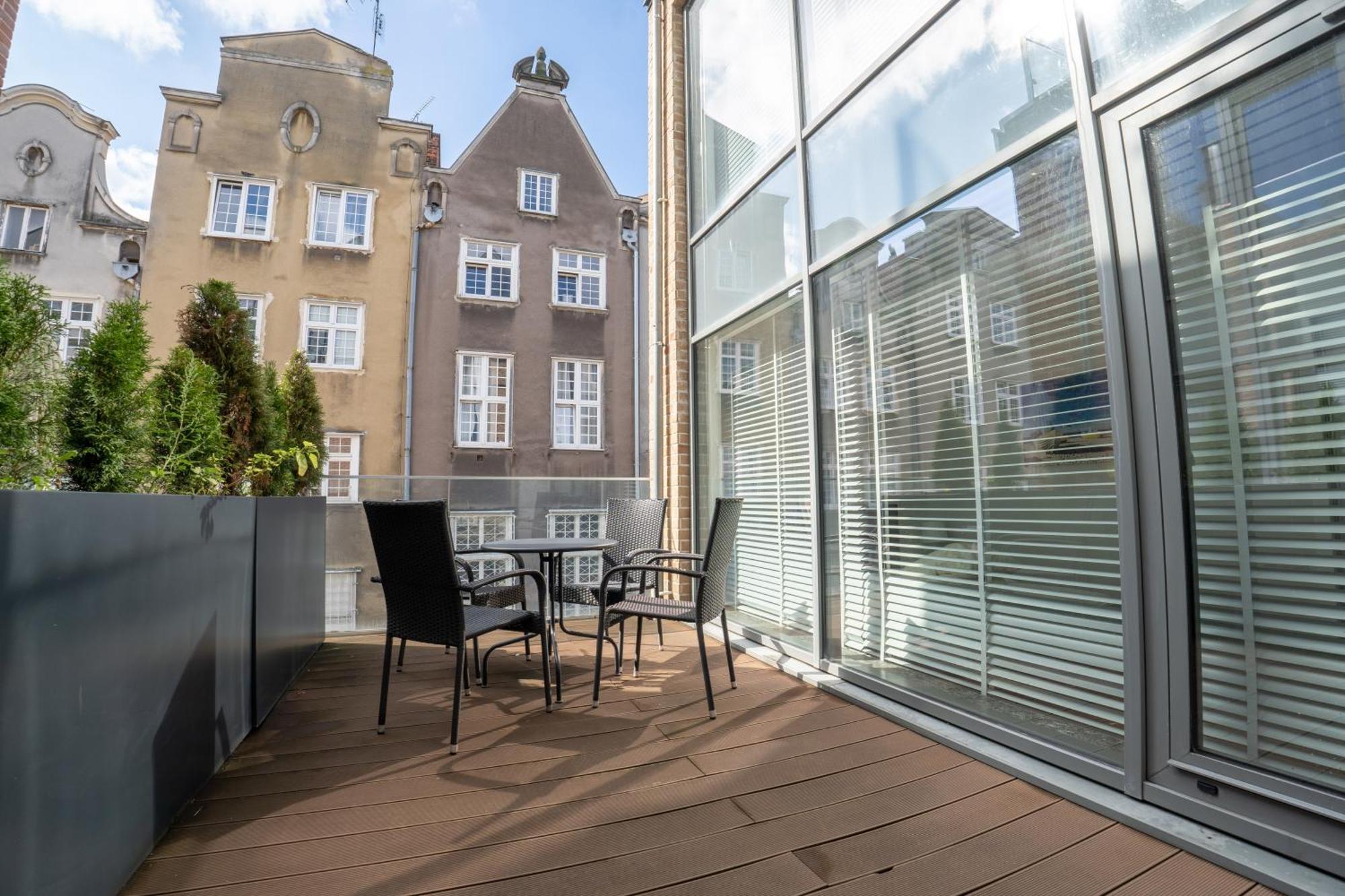 Viu Apartament Z Tarasem W Sercu Gdanska Gdańsk Exterior foto
